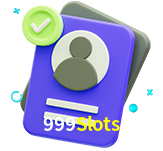 Tornar-se um membro do 999Slots é muito simples